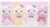 line of alpacasso plushes